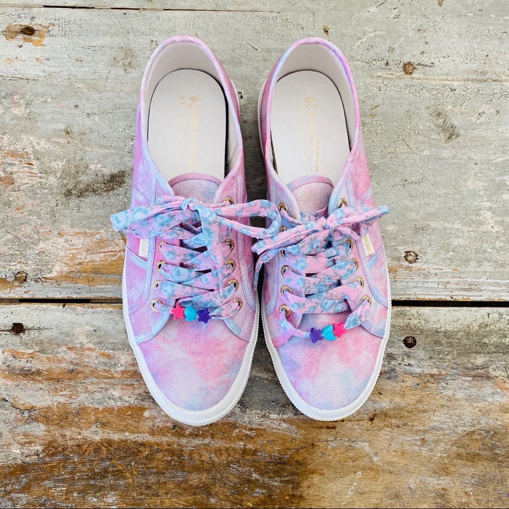 ♥️ LoveShackFancy ♥️ Superga Pastel Multi Sneakers - Picture 7 of 13